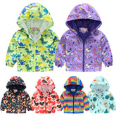 2021 Kids Clothes Boys Jackets Children Hooded Zipper Windbreaker-TB00996-Veeddydropshipping